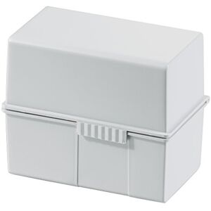 HAN Karteibox DIN A6 quer – innovatives, attraktives Design für 400 Karteikarten mit Stahlscharnier und Schnappverschluss, lichtgrau, 976-11, 1 STÜCK HAN Karteibox DIN A6 quer – innovatives, attraktives Design für 400 Karteikarten mit Stahlscharnier und Schnappverschluss, lichtgrau, 976-11, 1 STÜCK