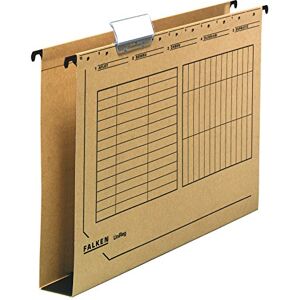 FALKEN Original Hängesammler UniReg. Made in Germany. Aus Recycling-Karton für DIN A4 Kartonboden 4 cm braun Blauer Engel Schrank Behörde für die lose Blatt-Ablage im Büro und der Behörde FALKEN Original Hängesammler UniReg. Made in Germany. Aus Recycling-Karton für DIN A4 Kartonboden 4 cm braun Blauer Engel Schrank Behörde für die lose Blatt-Ablage im Büro und der Behörde