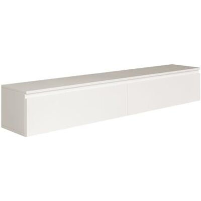 Selsey BEMMI Wand-TV-Möbel - 175cm, Weiß Selsey BEMMI Wand-TV-Möbel - 175cm, Weiß