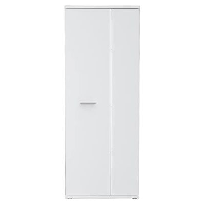 Forte NET106 Schrank 70 180, Mehrzweckschrank Weiß, Staubsaugerschrank, Abstellraum, Drehtürenschrank, 2-türig mit Einlegeböden, 69 cm breit x 179 cm hoch x 35 cm tief Forte NET106 Schrank 70 180, Mehrzweckschrank Weiß, Staubsaugerschrank, Abstellraum, Drehtürenschrank, 2-türig mit Einlegeböden, 69 cm breit x 179 cm hoch x 35 cm tief