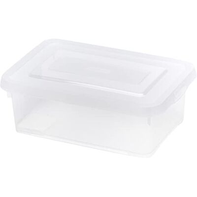 Allibert Aufbewahrungsbox Praktische mit klick Deckel 4L in transparent Allibert Aufbewahrungsbox Praktische mit klick Deckel 4L in transparent