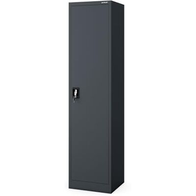 Jan Nowak Aktenschrank Büroschrank Metallschrank Lagerschrank 4 Fachböden Flügeltür Drehgriff Pulverbeschichtung Metall 185 cm x 45 cm x 40 cm (Anthrazit) Jan Nowak Aktenschrank Büroschrank Metallschrank Lagerschrank 4 Fachböden Flügeltür Drehgriff Pulverbeschichtung Metall 185 cm x 45 cm x 40 cm (Anthrazit)