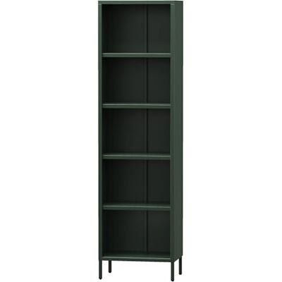 Jan Nowak Bücherregal Metall Mario Stabiles Regal Industrial mit 4 höhenverstellbaren Einlegeböden (4x30 kg) und Wandmontage Hochregal Glitzernd, Regal Schmal 50 x 180 x 35 cm Flaschengrün Jan Nowak Bücherregal Metall Mario Stabiles Regal Industrial mit 4 höhenverstellbaren Einlegeböden (4x30 kg) und Wandmontage Hochregal Glitzernd, Regal Schmal 50 x 180 x 35 cm Flaschengrün