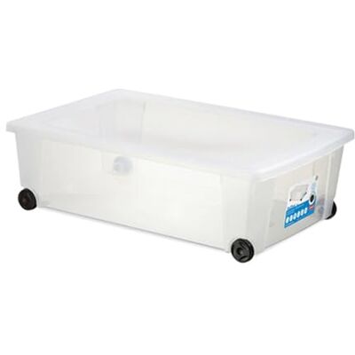 Stefanplast Aufbewahrungsbox mit Rollen 39 x 59 x 18,5, Art.-Nr.: 13054 Stefanplast Aufbewahrungsbox mit Rollen 39 x 59 x 18,5, Art.-Nr.: 13054