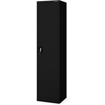 Jan Nowak Aktenschrank Büroschrank Metallschrank Lagerschrank 4 Fachböden Flügeltür Drehgriff Pulverbeschichtung Metall 185 cm x 45 cm x 40 cm (Schwarz) Jan Nowak Aktenschrank Büroschrank Metallschrank Lagerschrank 4 Fachböden Flügeltür Drehgriff Pulverbeschichtung Metall 185 cm x 45 cm x 40 cm (Schwarz)