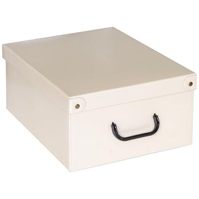 Lavatelli – 6er Set Aufbewahrungsboxen aus Karton mit Deckel & Griffen, faltbare Ordnungsboxen für Kleidung, Bettwäsche, Saisonwechsel, robuste & dekorative Kleiderboxen, Beige, 32x42x17,5 cm, Größe M Lavatelli – 6er Set Aufbewahrungsboxen aus Karton mit Deckel & Griffen, faltbare Ordnungsboxen für Kleidung, Bettwäsche, Saisonwechsel, robuste & dekorative Kleiderboxen, Beige, 32x42x17,5 cm, Größe M