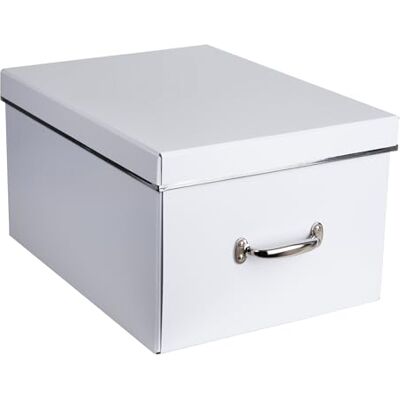 BIGSO BOX OF SWEDEN BIGSO ENGLA Weihnachtsbox für Christbaumkugeln – Aufbewahrungsbox mit Deckel und 2 Einsätzen – Organizer aus Faserplatte und Papier – weiß BIGSO BOX OF SWEDEN BIGSO ENGLA Weihnachtsbox für Christbaumkugeln – Aufbewahrungsbox mit Deckel und 2 Einsätzen – Organizer aus Faserplatte und Papier – weiß