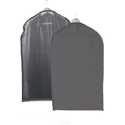 Ordinett Jackentasche Grey Grau 60x100 cm Seite transparent Ordinett Jackentasche Grey Grau 60x100 cm Seite transparent