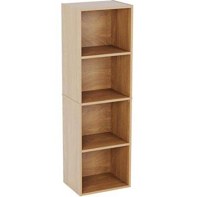 Vida Designs Oxford Bücherregal - Würfelförmig, Weiß - Bücherregal Vida Designs Oxford Bücherregal - Würfelförmig, Weiß - Bücherregal