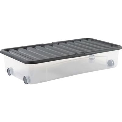 Sundis Bettaufbewahrungsbox Grau - Unterbettbox Sundis Bettaufbewahrungsbox Grau - Unterbettbox
