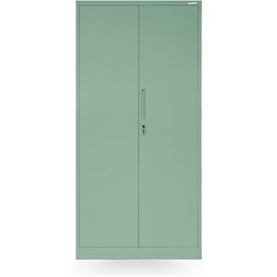 Jan Nowak Metallschrank 185 x 90 x 45 cm Büroschrank Abschließbar mit Kleiderstange, Pulverbeschichtung Aufbewahrungsschrank Umkleideschrank Spind Kleiderstange Pastellgrün Jan Nowak Metallschrank 185 x 90 x 45 cm Büroschrank Abschließbar mit Kleiderstange, Pulverbeschichtung Aufbewahrungsschrank Umkleideschrank Spind Kleiderstange Pastellgrün