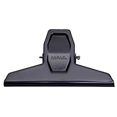 MAUL Papierklemmer pro aus Metall (2 Stück) Klemmer mit breitem Verschlussclip 12,5 cm und Klemmweite 3 cm Gadget für Haushalt, Küche und Büro geeignet für DIY Projekte Schwarz MAUL Papierklemmer pro aus Metall (2 Stück) Klemmer mit breitem Verschlussclip 12,5 cm und Klemmweite 3 cm Gadget für Haushalt, Küche und Büro geeignet für DIY Projekte Schwarz