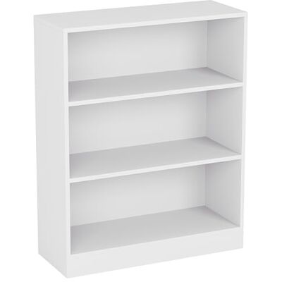 Vida Designs Cambridge 3 Ebene Low Bücherregal, Modern Space-Saving Aufbewahrungseinheit for Wohnzimmer, Schlafzimmer or Büro, Freistehend Design, H75xW60xD24cm (Weiß) Vida Designs Cambridge 3 Ebene Low Bücherregal, Modern Space-Saving Aufbewahrungseinheit for Wohnzimmer, Schlafzimmer or Büro, Freistehend Design, H75xW60xD24cm (Weiß)