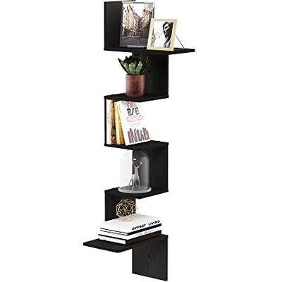 Furinno Rossi Modern 5-Stockwerke Wandregal - Wandregal Furinno Rossi Modern 5-Stockwerke Wandregal - Wandregal