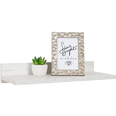 RICOO Wandregal 45 x 8 x 19 Eiche weiß Spanplatte aus Holz Hängereral WM056-EP Regal Wand Bücherregal Bilderregal Fotoregal Küchenregal Hängend Wandboard Regalbrett Schweberegal RICOO Wandregal 45 x 8 x 19 Eiche weiß Spanplatte aus Holz Hängereral WM056-EP Regal Wand Bücherregal Bilderregal Fotoregal Küchenregal Hängend Wandboard Regalbrett Schweberegal