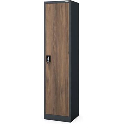 Jan Nowak Aktenschrank Büroschrank Metallschrank Lagerschrank 4 Fachböden Flügeltür Drehgriff Pulverbeschichtung Metall 185 cm x 45 cm x 40 cm (Anthrazit-Holzoptik) Jan Nowak Aktenschrank Büroschrank Metallschrank Lagerschrank 4 Fachböden Flügeltür Drehgriff Pulverbeschichtung Metall 185 cm x 45 cm x 40 cm (Anthrazit-Holzoptik)