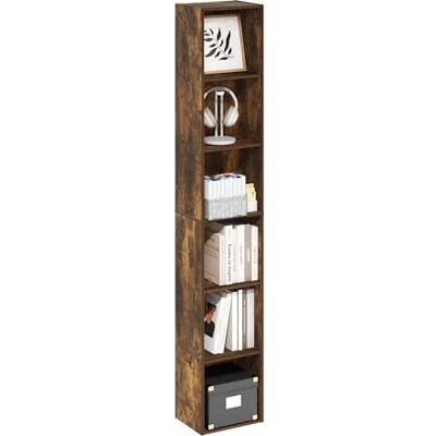 Furinno Luder 6-stöckiges offenes Regal - Bücherregal Furinno Luder 6-stöckiges offenes Regal - Bücherregal