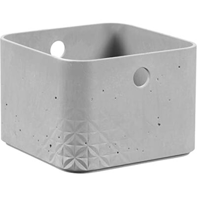 Curver Aufbewahrungsbox BETON Box XS, rechteckig, 16,9 x 16,9 x 11,8 cm Curver Aufbewahrungsbox BETON Box XS, rechteckig, 16,9 x 16,9 x 11,8 cm