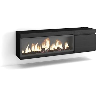 SKRAUT HOME - ChimeneaEléctrica XXL - 107 cm Breite - 32 cm Höhe - Elektrischer Kamin SKRAUT HOME - ChimeneaEléctrica XXL - 107 cm Breite - 32 cm Höhe - Elektrischer Kamin