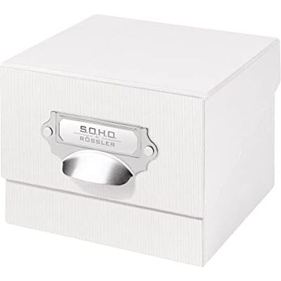 Rössler SOHO Foto Aufbewahrungsbox Fotobox Aufbewahrungsbox mit Deckel Organizer Box Visitenkarten Aufbewahrung Boxen Aufbewahrung Storage Boxes 17x15x13 cm 1 Stück Farbe: Weiß Weiss Rössler SOHO Foto Aufbewahrungsbox Fotobox Aufbewahrungsbox mit Deckel Organizer Box Visitenkarten Aufbewahrung Boxen Aufbewahrung Storage Boxes 17x15x13 cm 1 Stück Farbe: Weiß Weiss