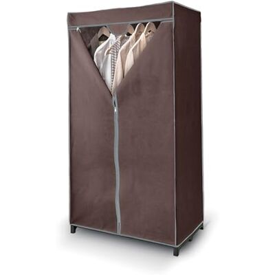 Domopak Living Kleiderschrank aus Vliesstoff, einfarbig braun Domopak Living Kleiderschrank aus Vliesstoff, einfarbig braun