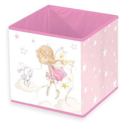 Herding Young Collection Aufbewahrungsbox Little Fairy, ca. 30 x 30 x 30 cm, Aufbewahrung im Regal oder freistehend, 100% Polypropylen, Innen 100% Papier Herding Young Collection Aufbewahrungsbox Little Fairy, ca. 30 x 30 x 30 cm, Aufbewahrung im Regal oder freistehend, 100% Polypropylen, Innen 100% Papier