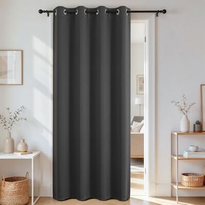 Joydeco Türvorhang Schranktür, Schrankvorhang für offenen Schrank, Schrankvorhänge für Schlafzimmer, Schranktür, Türvorhänge für Türen, Privatsphäre, Schlafzimmer, Glatte Haptik, dichter Stoff, 203,3 Joydeco Türvorhang Schranktür, Schrankvorhang für offenen Schrank, Schrankvorhänge für Schlafzimmer, Schranktür, Türvorhänge für Türen, Privatsphäre, Schlafzimmer, Glatte Haptik, dichter Stoff, 203,3