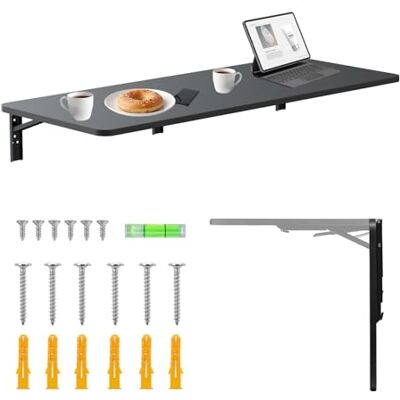 Maclean MC-128 Faltbares Wandregal 100x40 cm, Tragkraft 50 kg, Klapptisch mit Sicherheitsverriegelung und Wasserwaage, für Küche, Büro, Werkstatt oder Garage Maclean MC-128 Faltbares Wandregal 100x40 cm, Tragkraft 50 kg, Klapptisch mit Sicherheitsverriegelung und Wasserwaage, für Küche, Büro, Werkstatt oder Garage