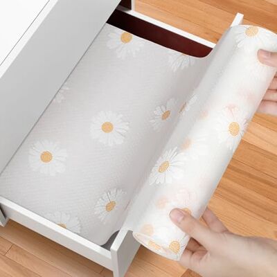 AiQInu Schubladenmatte,Antirutschmatte Schubladen Eva Nicht Klebende Wasserfest Zuschneidbar Schrankpapier für Küchenschränke,Regalschrank,Schubladenauskleidung,Kühlschran Regale AiQInu Schubladenmatte,Antirutschmatte Schubladen Eva Nicht Klebende Wasserfest Zuschneidbar Schrankpapier für Küchenschränke,Regalschrank,Schubladenauskleidung,Kühlschran Regale