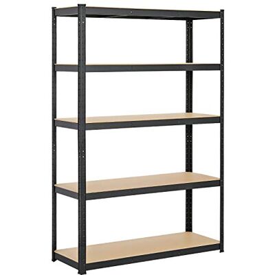 Yaheetech Schwerlastregal 180 x 120 x 45 cm Lagerregal 5 Böden Metall Regal Max. Belastbarkeit : 875kg Yaheetech Schwerlastregal 180 x 120 x 45 cm Lagerregal 5 Böden Metall Regal Max. Belastbarkeit : 875kg