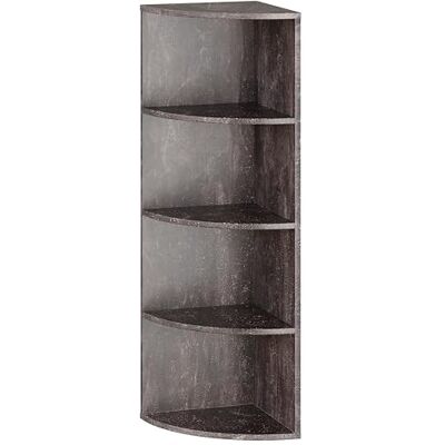 RICOO Regal Wand 110 x 33 x 33 cm WM058-BG Eckregal stehend Eck Wandregal Holz grau Beton Optik Bücherregal Hängeregal Holzregal Standregal Regale & Ablagen Bookshelf Schweberegale Eckwandregal RICOO Regal Wand 110 x 33 x 33 cm WM058-BG Eckregal stehend Eck Wandregal Holz grau Beton Optik Bücherregal Hängeregal Holzregal Standregal Regale & Ablagen Bookshelf Schweberegale Eckwandregal