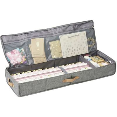 LOVE !T STORE !T LOVE IT STORE IT Premium Organizer für Geschenkpapier Aufbewahrung Hochwertiger Geschenkpapier Organizer Viele Fächer für Geschenktüten und Geschenkband Hellgrau 90x30x12 cm LOVE !T STORE !T LOVE IT STORE IT Premium Organizer für Geschenkpapier Aufbewahrung Hochwertiger Geschenkpapier Organizer Viele Fächer für Geschenktüten und Geschenkband Hellgrau 90x30x12 cm