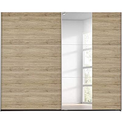 Rauch Möbel Santiago Schwebetürenschrank, Holz, Eiche Sanremo hell, BxHxT: 261x210x59 cm Rauch Möbel Santiago Schwebetürenschrank, Holz, Eiche Sanremo hell, BxHxT: 261x210x59 cm