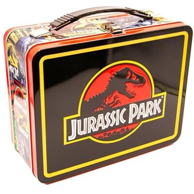 AQUARIUS Jurassic Park Fun Box – stabile Aufbewahrungsbox aus Blech, mit Kunststoffgriff und geprägter Vorderseite, offiziell lizenziertes Jurassic Park Merchandise & Sammlerstückgeschenk (48289) AQUARIUS Jurassic Park Fun Box – stabile Aufbewahrungsbox aus Blech, mit Kunststoffgriff und geprägter Vorderseite, offiziell lizenziertes Jurassic Park Merchandise & Sammlerstückgeschenk (48289)