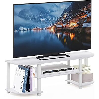Furinno 11058wh Turn-S-Röhre Breites TV-Unterhaltungssystem - TV Unterhaltungssystem Furinno 11058wh Turn-S-Röhre Breites TV-Unterhaltungssystem - TV Unterhaltungssystem