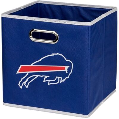 Franklin Sports Buffalo Bills NFL Aufbewahrungskorb – Faltbarer Würfelbehälter + Aufbewahrungskorb – NFL Büro, Schlafzimmer + Wohnzimmer Dekor – 27,9 x 27,9 cm Franklin Sports Buffalo Bills NFL Aufbewahrungskorb – Faltbarer Würfelbehälter + Aufbewahrungskorb – NFL Büro, Schlafzimmer + Wohnzimmer Dekor – 27,9 x 27,9 cm