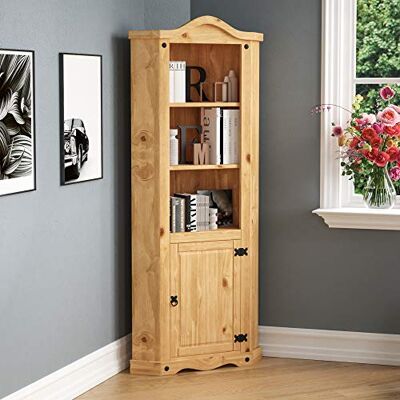 Vida Designs Büro-Bücherregale, Künstlich Gealtertes Gewachstes Pinienholz, Pinie, Standard, 333563.2 Vida Designs Büro-Bücherregale, Künstlich Gealtertes Gewachstes Pinienholz, Pinie, Standard, 333563.2