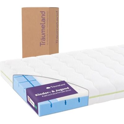 Träumeland Kindermatratze Schlummerland Air, Größe: 140x200,15 cm Matratze für Kinder Oeko-TEX Zertifiziert wendbar & atmungsaktiv Allergiker geeignet Made in Austria Träumeland Kindermatratze Schlummerland Air, Größe: 140x200,15 cm Matratze für Kinder Oeko-TEX Zertifiziert wendbar & atmungsaktiv Allergiker geeignet Made in Austria