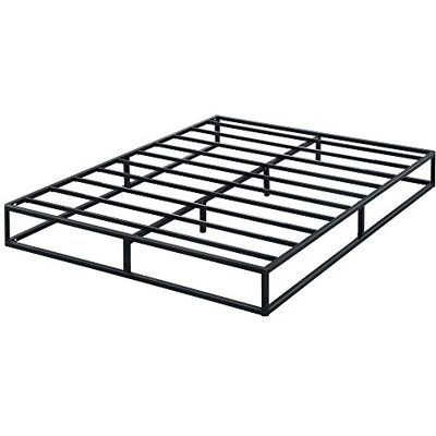 Olee Sleep 22cm Modernes Metall-Plattformbettgestell / Bett / Metallgestell / Stahl-Lattenrost / Matratzenrahmen / Kein Boxspring erforderlich / 160 x 200cm / Queen / Schwarz Olee Sleep 22cm Modernes Metall-Plattformbettgestell / Bett / Metallgestell / Stahl-Lattenrost / Matratzenrahmen / Kein Boxspring erforderlich / 160 x 200cm / Queen / Schwarz