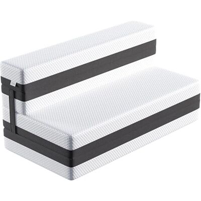 TeQsli Gel Klappmatratze 15 cm Höhe, Gästematratze, 4-teilige Faltmatratze & 3-in-1 Schlafsofa mit waschbarem und abnehmbarem Bezug, Öko-Tex & CertiPUR Zertifiziert (120x200x15cm) TeQsli Gel Klappmatratze 15 cm Höhe, Gästematratze, 4-teilige Faltmatratze & 3-in-1 Schlafsofa mit waschbarem und abnehmbarem Bezug, Öko-Tex & CertiPUR Zertifiziert (120x200x15cm)