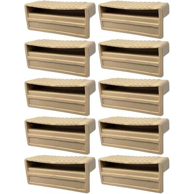 cyclingcolors 10x Lattenhalter Monolatte 63 x 8 mm Kunststoff für Lattenrost Holzrahmen Bett Endkappen Befestigung Lasche Klammer Schraube, beige cyclingcolors 10x Lattenhalter Monolatte 63 x 8 mm Kunststoff für Lattenrost Holzrahmen Bett Endkappen Befestigung Lasche Klammer Schraube, beige