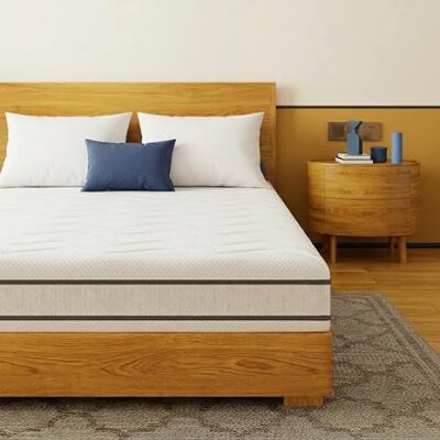 EGOHOME Matratze 140x200 cm Härtegrad H2 und H3 7-Zonen Kaltschaummatratze 140x200cm mit Gel Memory Foam Wendematratze 16cm Weicher Bezug mit Wolken-Ahnlichem Tragegefühl EGOHOME Matratze 140x200 cm Härtegrad H2 und H3 7-Zonen Kaltschaummatratze 140x200cm mit Gel Memory Foam Wendematratze 16cm Weicher Bezug mit Wolken-Ahnlichem Tragegefühl