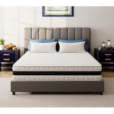 EGOHOME EGO Home Taschenfederkernmatratze 140x200 cm H3 Matratze 140x200cm Höhe 23 cm Ergonomische 7 Zonen Federkernmatratze 140x200 cm mit Komfortschaum und Microfaser-Bezug Öko-TEX Zertifiziert EGOHOME EGO Home Taschenfederkernmatratze 140x200 cm H3 Matratze 140x200cm Höhe 23 cm Ergonomische 7 Zonen Federkernmatratze 140x200 cm mit Komfortschaum und Microfaser-Bezug Öko-TEX Zertifiziert