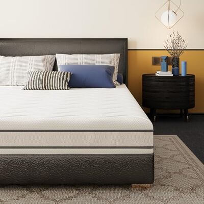 EGOHOME Comfort Kaltschaummatratze 90x200 cm Härtegrade H3&H2 7-Zonen Ergonomisch & atmungsaktiv Matratze mit Gel Memory Foam 2 in 1 Wendematratze 18cm Höhe Öko-Tex Zertifiziert EGOHOME Comfort Kaltschaummatratze 90x200 cm Härtegrade H3&H2 7-Zonen Ergonomisch & atmungsaktiv Matratze mit Gel Memory Foam 2 in 1 Wendematratze 18cm Höhe Öko-Tex Zertifiziert