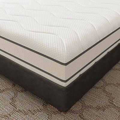 EGOHOME Matratze 90x200 cm H2, 7-Zonen Kaltschaummatratze mit Gel Memory Foam, Höhe 18cm Wendematratze, Rollmatratze 90x200cm Erholsamen Schlaf, Rückenschoner, Öko-TEX Zertifiziert EGOHOME Matratze 90x200 cm H2, 7-Zonen Kaltschaummatratze mit Gel Memory Foam, Höhe 18cm Wendematratze, Rollmatratze 90x200cm Erholsamen Schlaf, Rückenschoner, Öko-TEX Zertifiziert