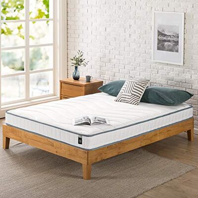 Zinus Tight Top Federkernmatratze 180 x 200 cm 15 cm dick Federkernmatratze Komprimierte und gerollte Matratze Oeko-TEX Zinus Tight Top Federkernmatratze 180 x 200 cm 15 cm dick Federkernmatratze Komprimierte und gerollte Matratze Oeko-TEX