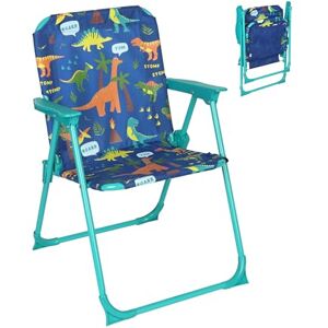 Relaxdays Kinder Klappstuhl, Campingstuhl mit Dino-Motiv, HBT: 51,5x36x37,5 cm, Picknickstuhl Outdoor, Faltstuhl, bunt Relaxdays Kinder Klappstuhl, Campingstuhl mit Dino-Motiv, HBT: 51,5x36x37,5 cm, Picknickstuhl Outdoor, Faltstuhl, bunt