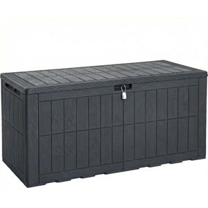 YITAHOME Außenspeicherbox 450L wasserdichte Deckbox für Gartengeräte Terrassenkissen Swimmingpool-Zubehör verschließbar einfach zusammenzubauen vielseitiger Sitzbank oder Tisch,dunkelgrau YITAHOME Außenspeicherbox 450L wasserdichte Deckbox für Gartengeräte Terrassenkissen Swimmingpool-Zubehör verschließbar einfach zusammenzubauen vielseitiger Sitzbank oder Tisch,dunkelgrau