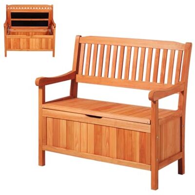 VEVOR Gartenbank, Truhenbank mit Stauraum, Aufbewahrungsbank, Tragkraft bis zu 328 kg, Gartensitzgelegenheit & Veranda-Dekoration, für Terrasse, Garten, Balkon, 106,5x58,5x90,1 cm VEVOR Gartenbank, Truhenbank mit Stauraum, Aufbewahrungsbank, Tragkraft bis zu 328 kg, Gartensitzgelegenheit & Veranda-Dekoration, für Terrasse, Garten, Balkon, 106,5x58,5x90,1 cm