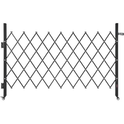 VEVOR Sicherheitstor (Einzel) abschließbares klappbares Scherentor mit 360°-Lenkrollen, einziehbare Stahltore Outdoor, für Eingangssicherheit Garage Lager, Falttor 190 x 131 cm (B x H) Schwarz VEVOR Sicherheitstor (Einzel) abschließbares klappbares Scherentor mit 360°-Lenkrollen, einziehbare Stahltore Outdoor, für Eingangssicherheit Garage Lager, Falttor 190 x 131 cm (B x H) Schwarz